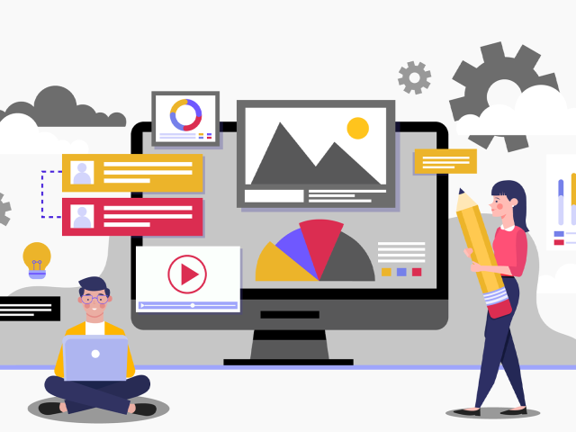 Ways Web Design Impacts Content Marketing blog banner